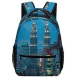 yanfind Children's Backpack Building Rise Conlay High Pictures Banyan Lumpur Urban Tree Downtown Metropolis Preschool Nursery Travel Bag