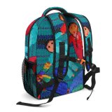 yanfind Children's Backpack Hands Hold Share Sharing Peace Love Cooperation Justice Diversity Inclusion Needlepoint Preschool Nursery Travel Bag