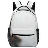 yanfind Children's Backpack Fog Mist Outdoors Rein Taufers Tyrol Italy Fogm Foggy Forest Tree Pines Preschool Nursery Travel Bag