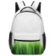 yanfind Children's Backpack Art Border Texture Canvas Design Copyspace Plants Abstract Isolated Grass Wheatgrass Plant Preschool Nursery Travel Bag
