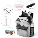 yanfind Children's Backpack Grey Fog Mist Outdoors Yakushima Island Prefektura Kagoshima Japonia  Face Blackandwhite Preschool Nursery Travel Bag