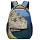 yanfind Children's Backpack Cliff Outdoors Promontory Ocean Sea Shoreline Land  Des Moró Espaa Coast Preschool Nursery Travel Bag