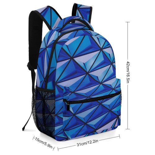 yanfind Children's Backpack Art  Details  Design Abstract Shapes Futuristic Lines Preschool Nursery Travel Bag