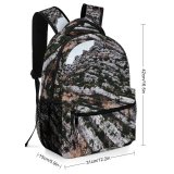 yanfind Children's Backpack Cliff Outdoors Grey Plant Tree Stock Preschool Nursery Travel Bag