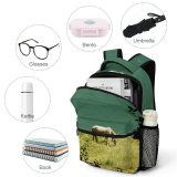 yanfind Children's Backpack Field Grassland Outdoors Countryside Farm Grazing Meadow Pasture Ranch Rural Horse Land Preschool Nursery Travel Bag