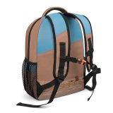 yanfind Children's Backpack Desert Outdoors Soil Fence Hill Sand Sky Creative Commons Preschool Nursery Travel Bag