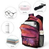 yanfind Children's Backpack Festival Evening Year Colorful Year's Explosion Lights Eve Night Display Fireworks Preschool Nursery Travel Bag