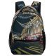 yanfind Children's Backpack Festive Festival Tourist Bus Street Tourism City Illuminated Lights Holidays Preschool Nursery Travel Bag