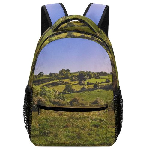 yanfind Children's Backpack Field Grassland Outdoors Countryside Farm Rural Meadow Pasture Ranch Belfast Northern Ireland Preschool Nursery Travel Bag