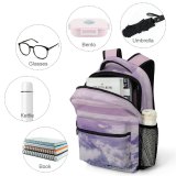 yanfind Children's Backpack Grey Landscape Foggy Fog Mist Ridge  Range Snow Cloudy Cloud High Preschool Nursery Travel Bag