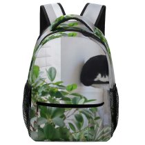 yanfind Children's Backpack Jalousie Plant  Colorful Charming Scratching Carnivore  Pet Spot  Cozy Preschool Nursery Travel Bag
