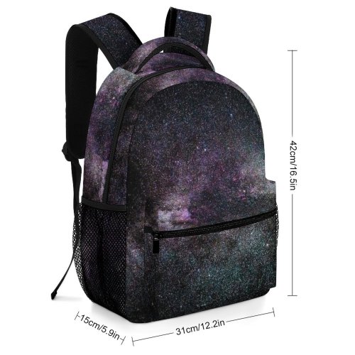 yanfind Children's Backpack Dark Exploration Astrology Astrophotography Insubstantial Science Milky Space Nebula Galaxy Cosmos Celestial Preschool Nursery Travel Bag