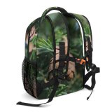 yanfind Children's Backpack Abies Tree Pine Cone Plant Fir Larch Free Fall Yew Insect Preschool Nursery Travel Bag