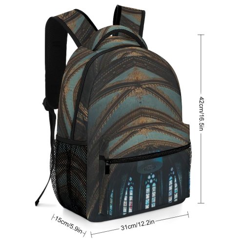 yanfind Children's Backpack Dark Religion Lights Sacred Dome Point Travel Spirituality Arch Church Budapest Building Preschool Nursery Travel Bag