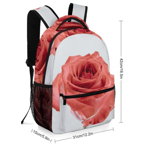 yanfind Children's Backpack Flower  Plant Rose Flora Carnation Preschool Nursery Travel Bag