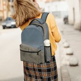 yanfind Children's Backpack Grey Field Grassland Outdoors Slope  Luis Grass Plant United States Savanna Preschool Nursery Travel Bag