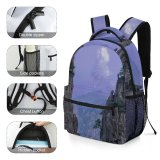 yanfind Children's Backpack Cliff Outdoors  Range Peak Valley Purple Yellowmountain Anhui Preschool Nursery Travel Bag