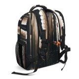 yanfind Children's Backpack Art Los Lamps Angeles Street LACMA Lights Preschool Nursery Travel Bag
