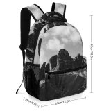 yanfind Children's Backpack Landscape Peak Withe Di Blackand Pictures Passo Outdoors Light Free Sunny Preschool Nursery Travel Bag