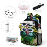 yanfind Children's Backpack  Focus Figure Colorful Decor Wooden  Toy Preschool Nursery Travel Bag