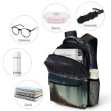 yanfind Children's Backpack Abies Pine Plant River Pictures Outdoors Grey Tree Fir Free Preschool Nursery Travel Bag