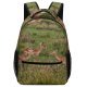 yanfind Children's Backpack Grassland Barbaric Conservation Impala Deer Park Savanna Antelope Grass Herbivore Safari Gazelle Preschool Nursery Travel Bag