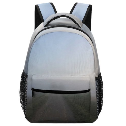 yanfind Children's Backpack Fog Outdoors Mist Sauder Historical Village Archbold Ohio Usa Path Lane Grey Preschool Nursery Travel Bag