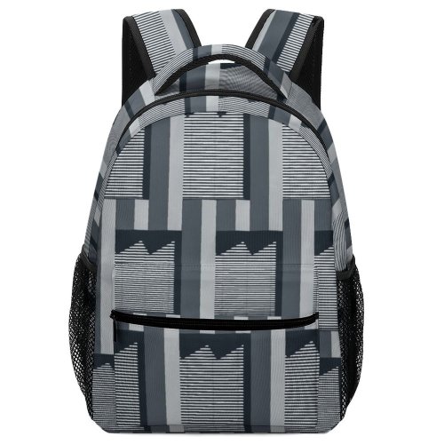 yanfind Children's Backpack Hardware Building Window Curtain Stock Grey Urban Abstract City Free Electronics Preschool Nursery Travel Bag