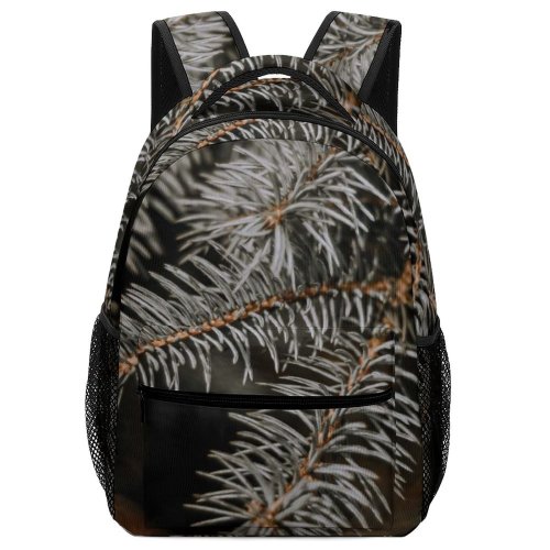 yanfind Children's Backpack Fir Free Wallpapers Pictures Abies Birds Pine Plant Conifer Grey Tree Images Preschool Nursery Travel Bag
