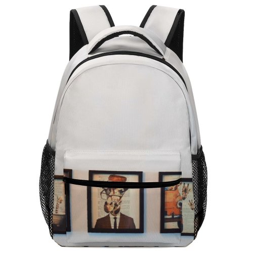 yanfind Children's Backpack Exhibition Family Design Decor Paintings Lamp Home Office Gallery Room Picture Frames Preschool Nursery Travel Bag