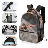yanfind Children's Backpack Fly Flying Insect Dragonflies Damseflies Invertebrate Net Winged Insects Pest Preschool Nursery Travel Bag