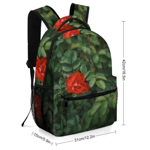 yanfind Children's Backpack  Flower Plant Rose Geranium Vegetation Petal Bush Preschool Nursery Travel Bag