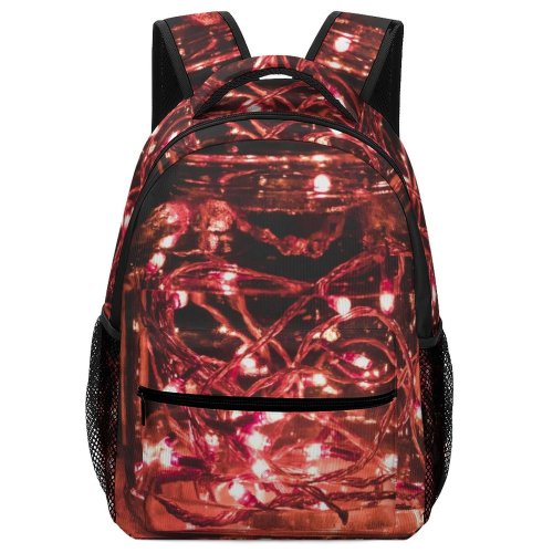 yanfind Children's Backpack Glass Colour Container Light Illuminated Lights Jar Reflection Preschool Nursery Travel Bag