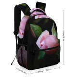 yanfind Children's Backpack  Flower Plant Rose Bud Sprout Purple Preschool Nursery Travel Bag