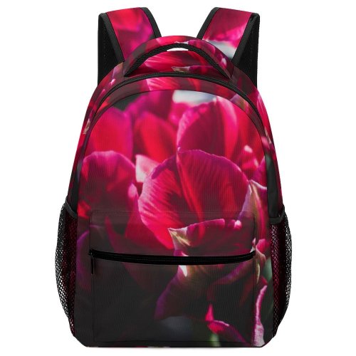yanfind Children's Backpack  Flower Geranium Plant Lisse Netherlands Rose Petal Carnation Creative Commons Preschool Nursery Travel Bag