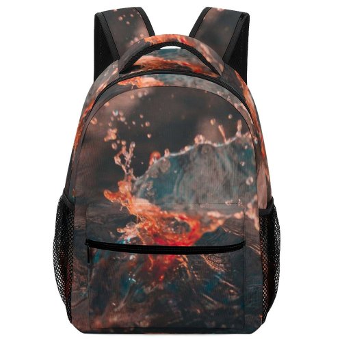 yanfind Children's Backpack Drop Universe Lake Abstract Grey Nebula Colour Outer Space Wallpapers Preschool Nursery Travel Bag