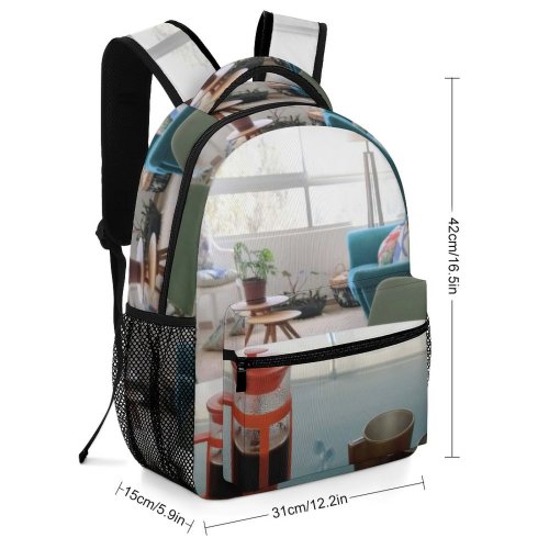 yanfind Children's Backpack Backlit Plant Decor Flowerpot  Home Lamp Cozy Cup Soft Window Daylight Preschool Nursery Travel Bag