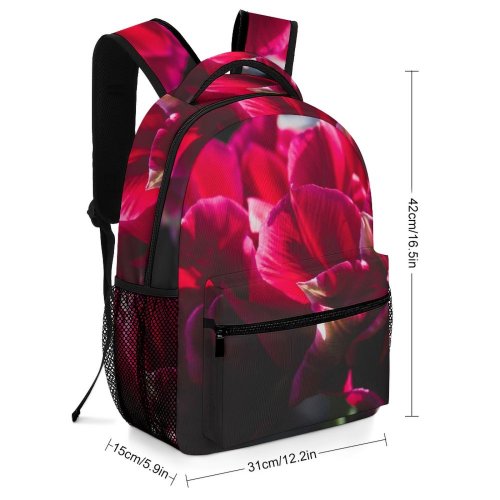 yanfind Children's Backpack  Flower Geranium Plant Lisse Netherlands Rose Petal Carnation Creative Commons Preschool Nursery Travel Bag
