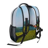 yanfind Children's Backpack Field Grassland Outdoors Countryside Farm Rural Meadow Pasture Preschool Nursery Travel Bag
