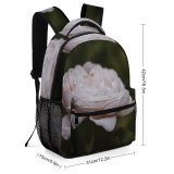 yanfind Children's Backpack  Flower Plant Rose Grey Petal Peony Acanthaceae Geranium Preschool Nursery Travel Bag