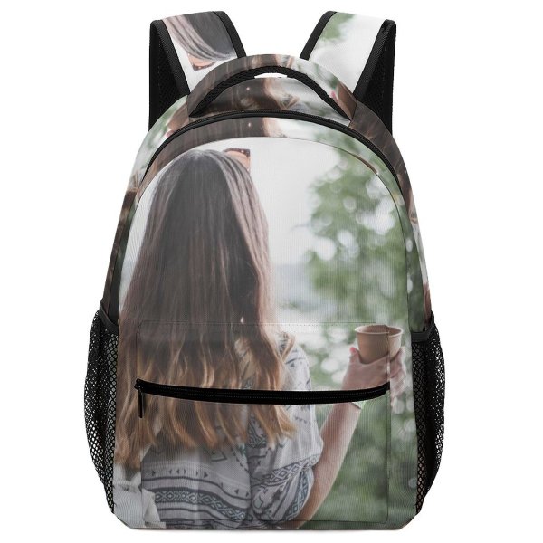 yanfind Children's Backpack  Focus Park Beautiful Travel Fashion Peaceful Female Outdoors Travelling Peace Traveller Preschool Nursery Travel Bag