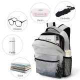 yanfind Children's Backpack Abies Pine Plant Spruce Pictures Outdoors Grey Tree Fir Free Conifer Preschool Nursery Travel Bag