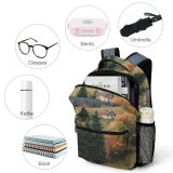 yanfind Children's Backpack Abies Countryside Pine Plant Forest Spruce Pictures Outdoors Grey Tree Preschool Nursery Travel Bag
