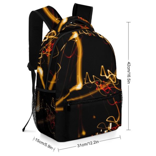 yanfind Children's Backpack Energy Art Lights Preschool Nursery Travel Bag