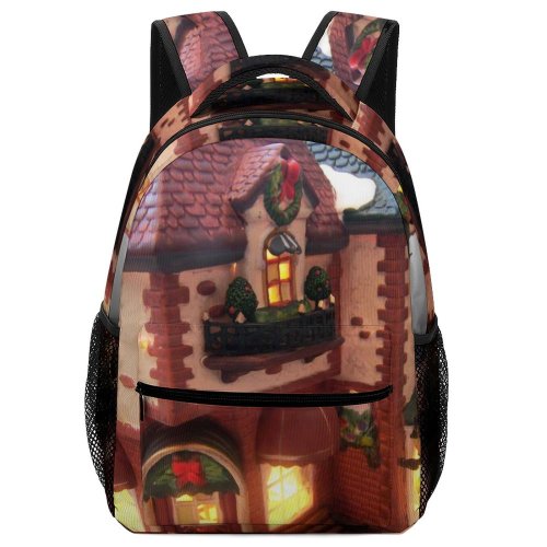 yanfind Children's Backpack Dream Toy Light Lighting Home Architecture Tree Christmas Building Animation Preschool Nursery Travel Bag