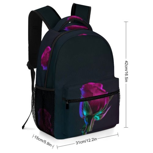 yanfind Children's Backpack Floral Romantic Rose Plant Domain Flora Flower HQ Geranium Public Android Preschool Nursery Travel Bag