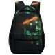 yanfind Children's Backpack  Street Industrial City Dark  Illuminate Gas Lamp Parked Gasoline Asphalt Preschool Nursery Travel Bag