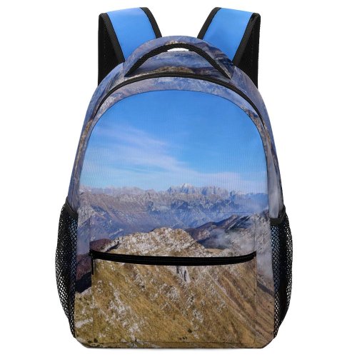 yanfind Children's Backpack Montagne Scenery Gemona Range Carnia Giulie  Monte Free Carniche Venezia Preschool Nursery Travel Bag