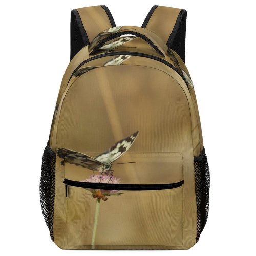 yanfind Children's Backpack Birds Grass Plant Insect Invertebrate Butterfly Public Domain Preschool Nursery Travel Bag