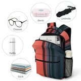 yanfind Children's Backpack Dark Design Shining Lights Doorway Empty Light Neon Architecture Door Retro Preschool Nursery Travel Bag